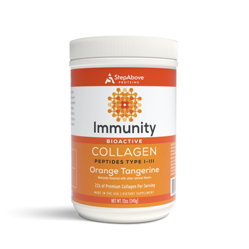 Bioactive Collagen Peptides for Immunity - 12 Oz. Orange Tangerine
