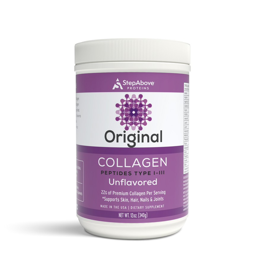 Original Hydrolyzed Collagen Peptides – 12 Oz. Unflavored